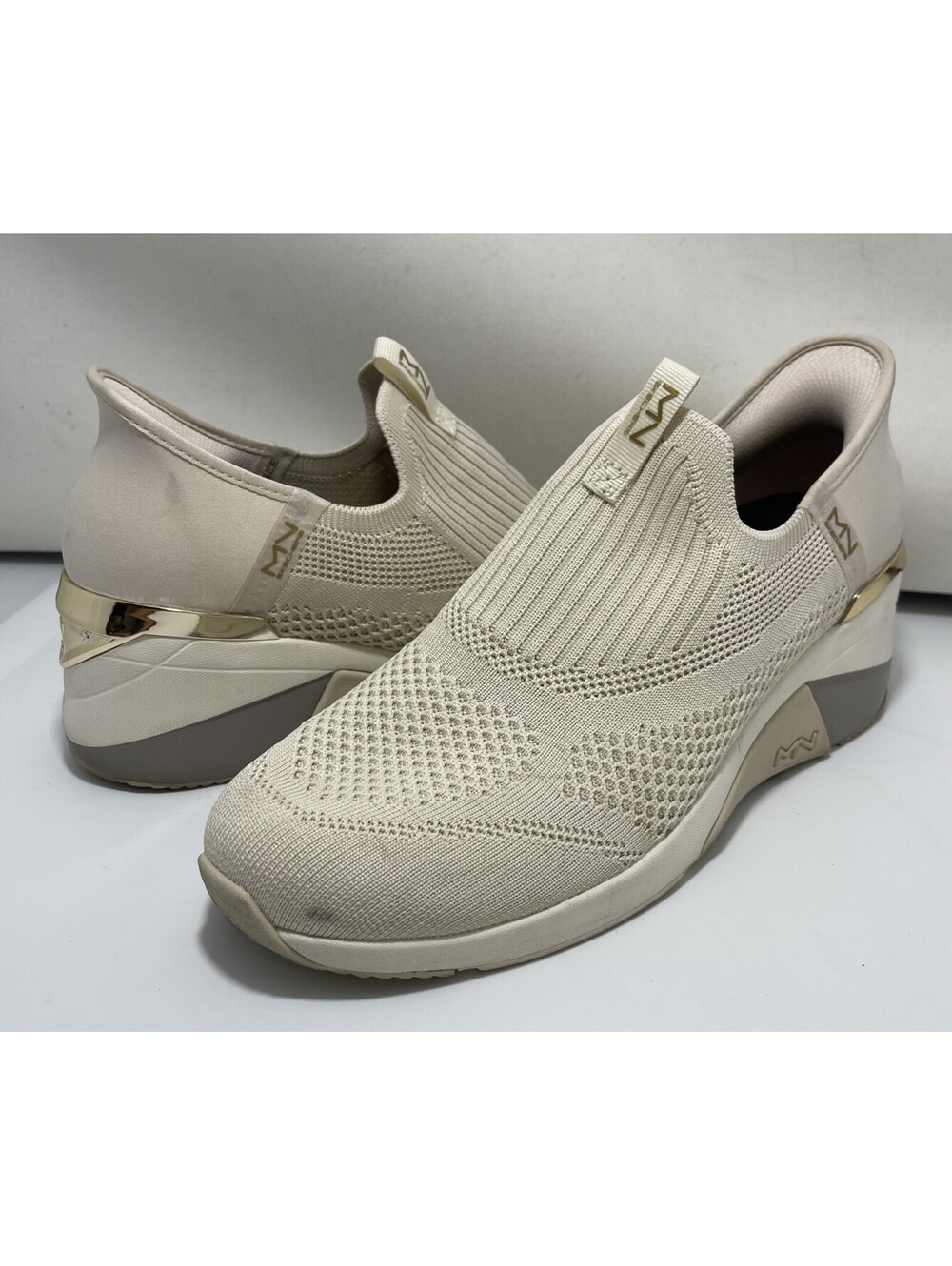 Skechers Women's Slip-ins Mark Nason: a Wedge - Crecent Sneaker | Size 11 - Picture 1 of 16